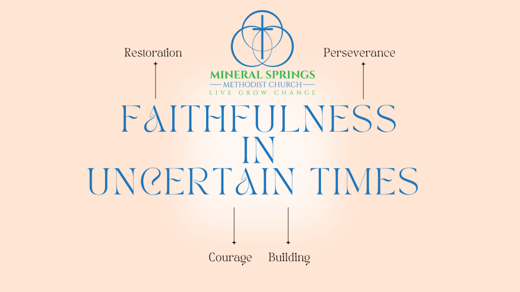 Faithfulness in Uncertain Times 